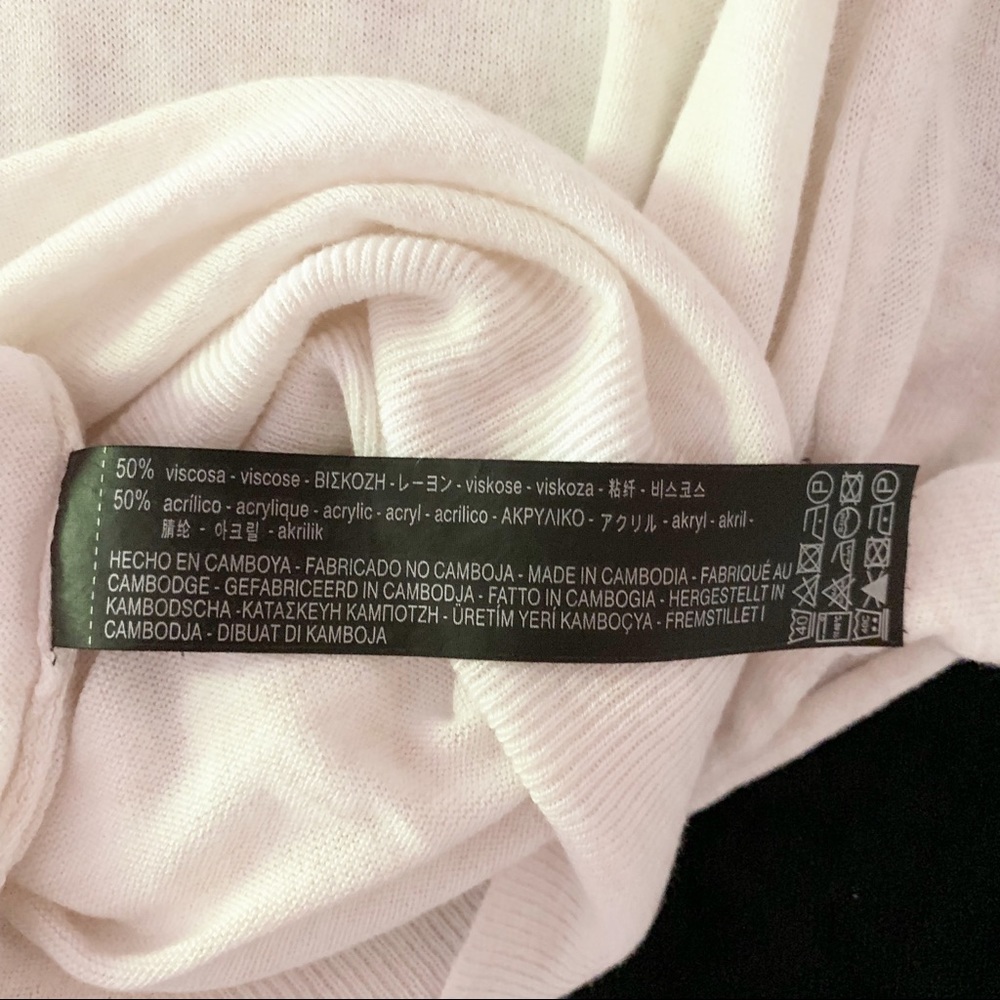 SOLD Zara Ruffled Knit Top - Picture 8 of 8